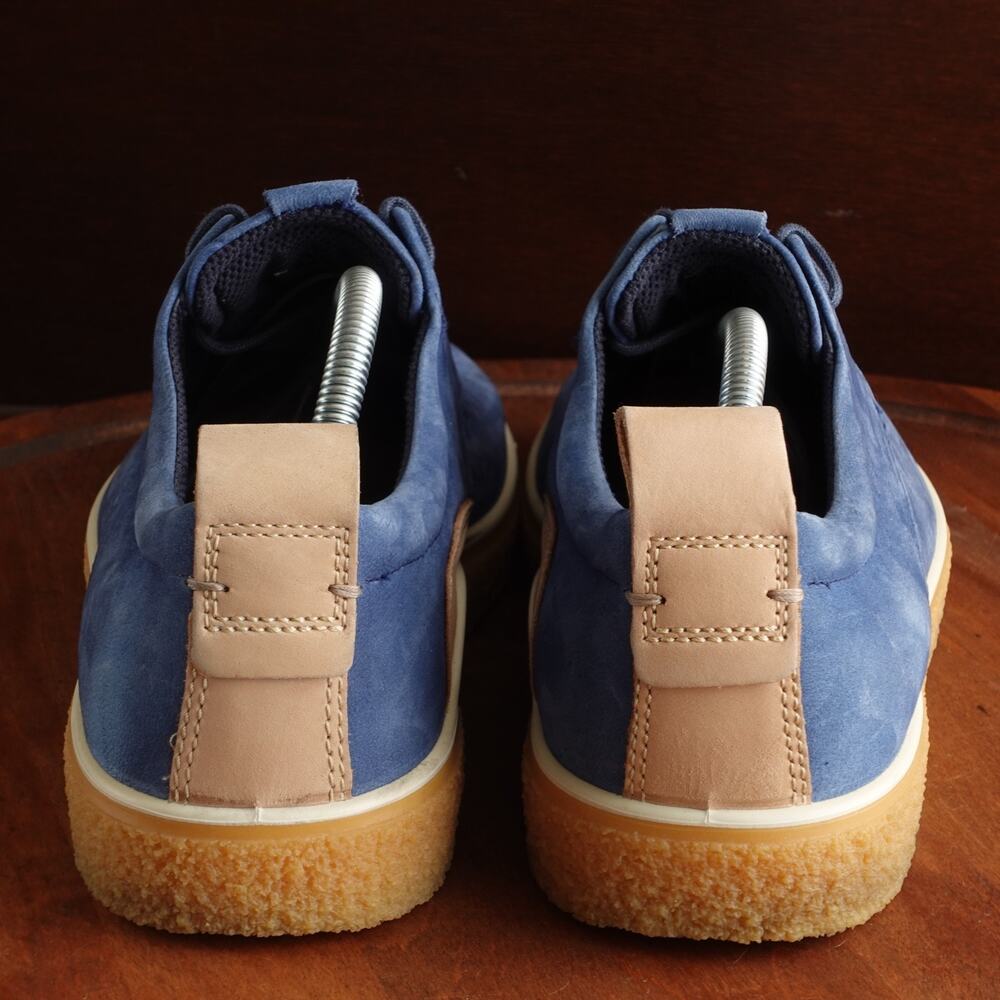 Ecco Sneakers Mens Size EU 44 US 10 Blue CrepeTray Comfort Walking Casual Shoes - Picture 7 of 15